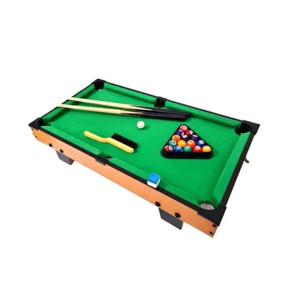 Mesa De Bilhar Mini Sinuca Pequena Infantil De Madeira