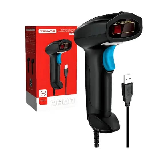 Leitor de Código de Barras Tomate MDK-101 1D USB