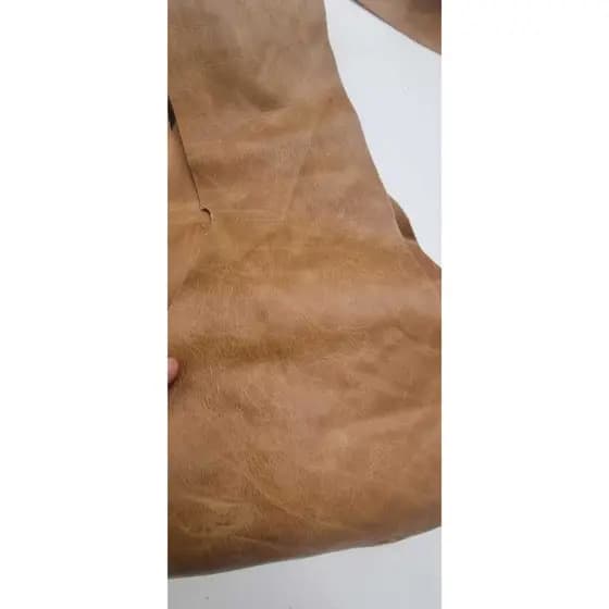 couro legitimo bovino em retalhos moveleiro padronizado caramelo toque macio 2 kilos