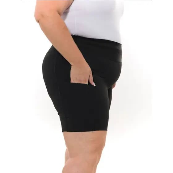Bermuda Com Bolso Lateral Plus Size GG ao G3