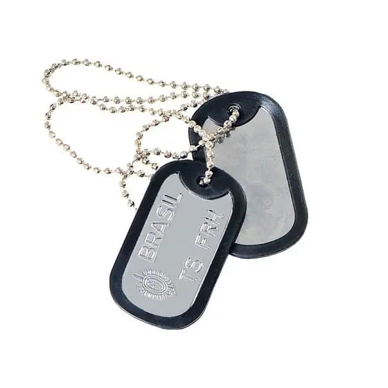 Plaqueta de Identificação Exército Brasileiro - Elite