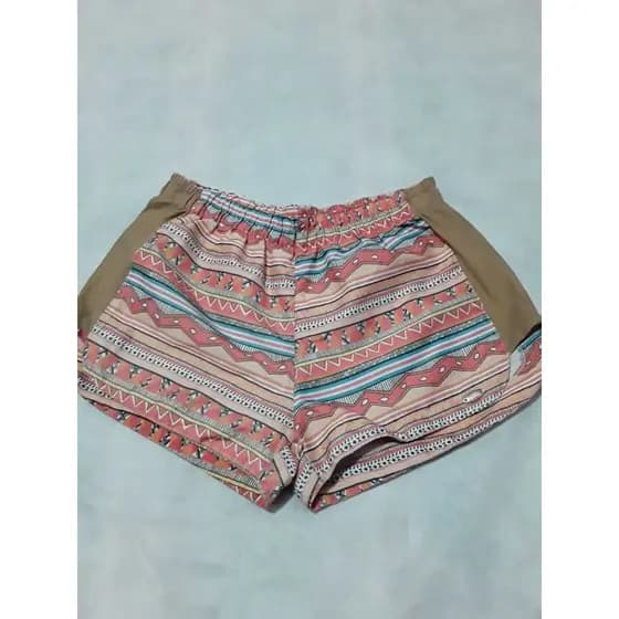shorts infantil menina confortável fresco moderno tamanho 10