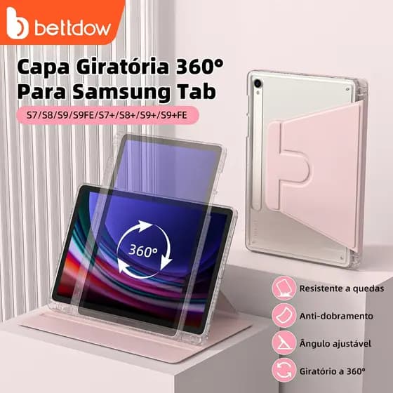 BETTDOW Samsung Tablet Protective Cover for A9+ 11inch All round Drop Protection 360 degree Rotatable Screen