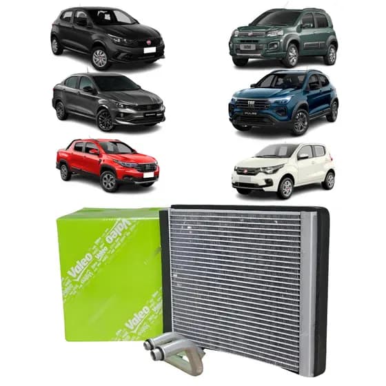 Evaporador Ar Condicionado AC Argo Cronos Pulse Strada Uno Palio Mobi Grand Siena Valeo 115415