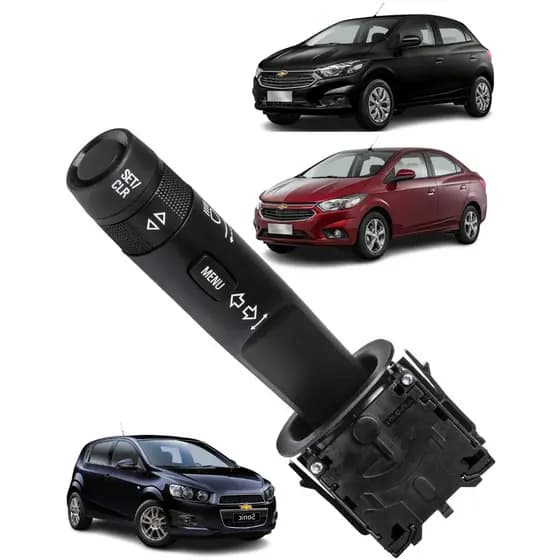 Chave Comando Seta Gm Onix Prisma 2013 2014 2015 2016 2017 2018 2019 Kostal C/ Computador Bordo