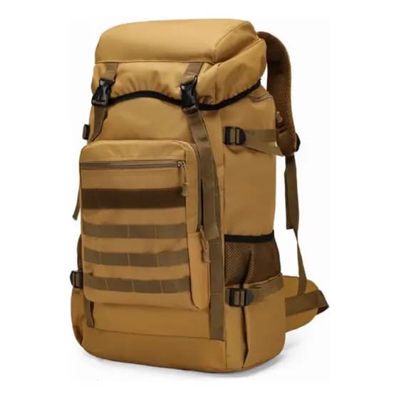 Mochila Esportiva De Camping 80L Impermeável Reforçada Trilha Viagem e Aventura