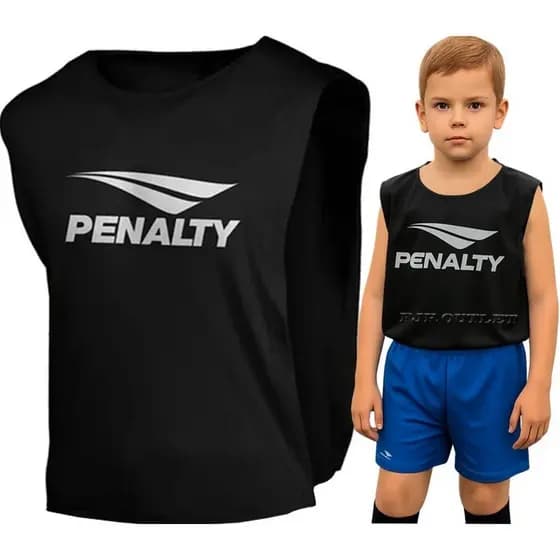 Colete de Treinamento Penalty Juvenil - Tamanho Único Futebol