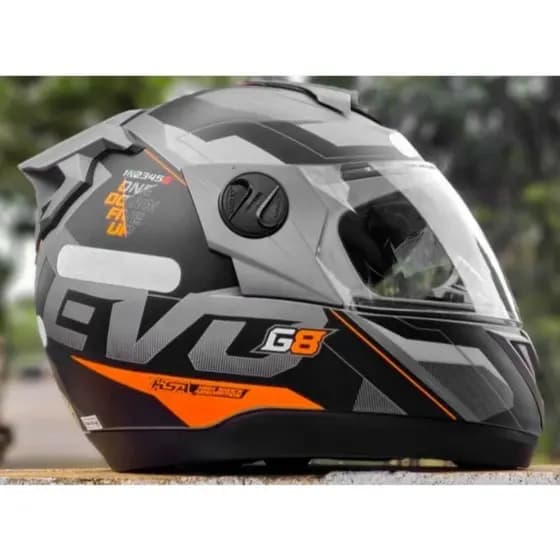 Capacete Moto Feminino Masculino Fechado Mixs Mx2 Storm Brilhante Viseira Cristal TAM. 56 58 60 62