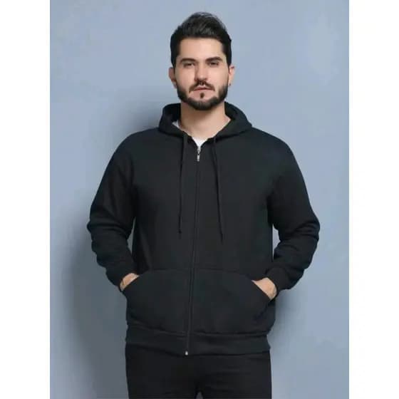 Moletom Unissex com zíper com capuz