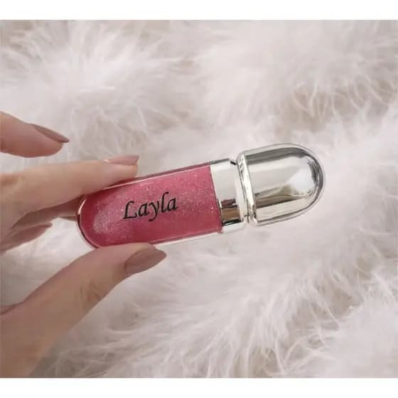 Adesivos Transparente Personalizados com Nomes para Gloss Presente Madrinha de Casamento ou Sua Logo