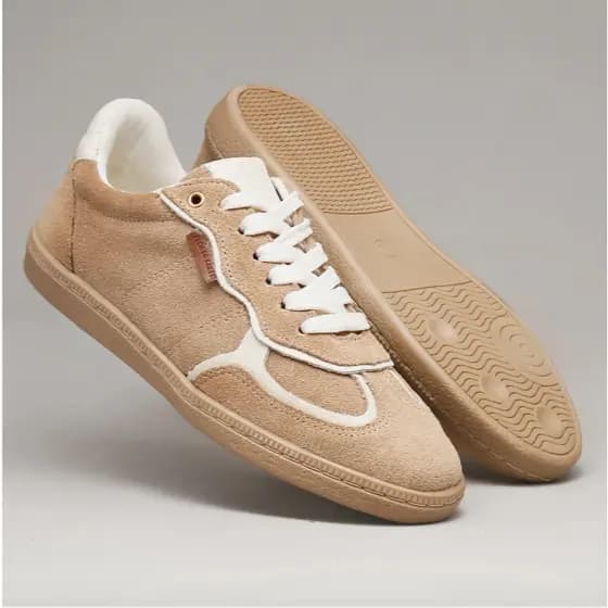 Sapato Tênis Feminino Couro Casual Luxo Elegante Tendência Confortável Original Moda Verão Premium