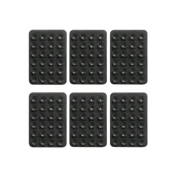 >>6X UNIDADES<< Ventosa de silicone para celular >>FITA DUPLA FACE<<