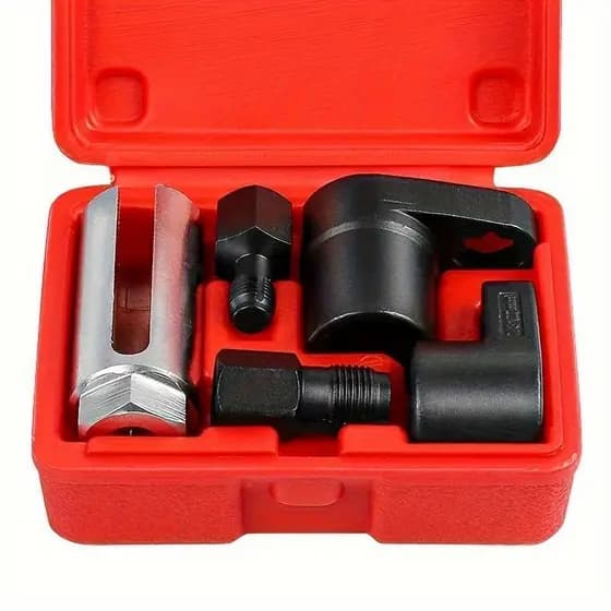 Kit 5 Peças Roscador e Chave de Sensor de Oxigênio O2 - Universal com Acionamento 3/8" 1/2" 7/8"(22mm)