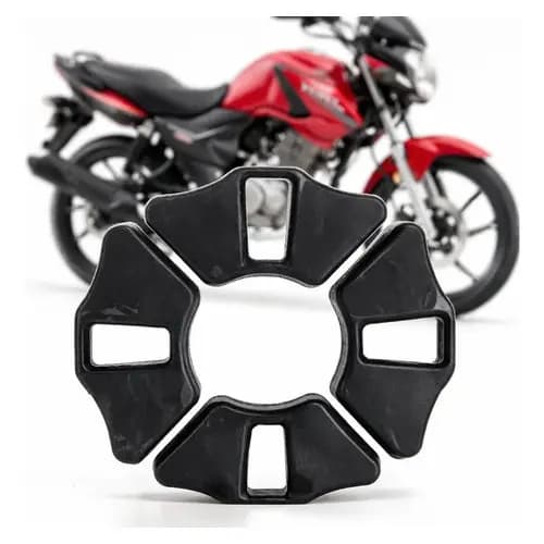 Bucha Coroa Coxim Ybr 125 Fazer 150 Ybr Factor 125 100% Borracha