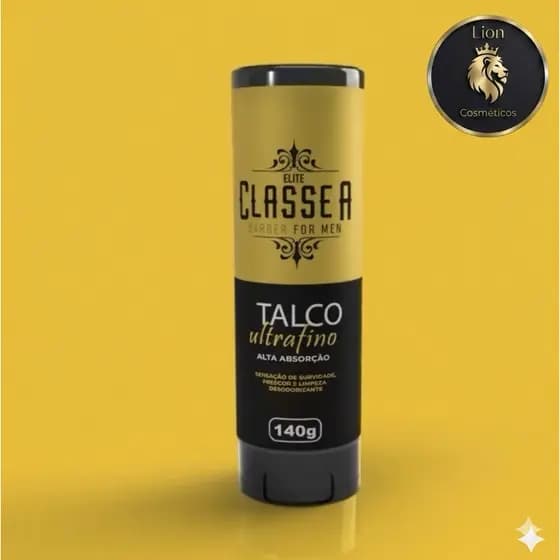 TALCO ULTRAFINO MENTOLADO CLASSE A BARBER 140G 1un