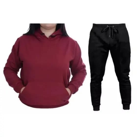 kit conjunto moletom calça +blusa de frio moletom cores diversas agasalho moletom feminino sueter masculino liso