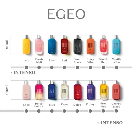 EGEO Desodorante Colônia 90ml