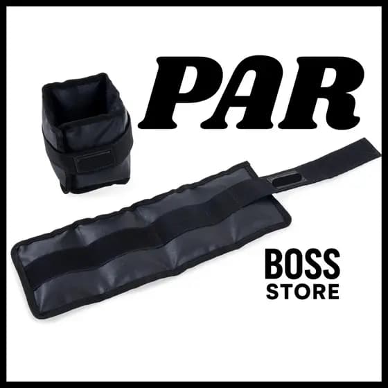 PAR - Tornozeleira/Caneleira de Peso Unidade 2KG Crossfit/Fitness/Academia/Musculação