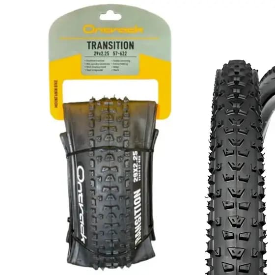 Pneu 29 Tubeless Ontrack Transition 29x2.25 Kevlar 60tpi Mtb Preto