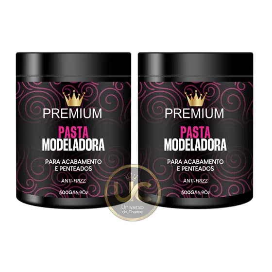 CERA MODELADORA PARA TRANÇAS 500G - 2 UNIDADES