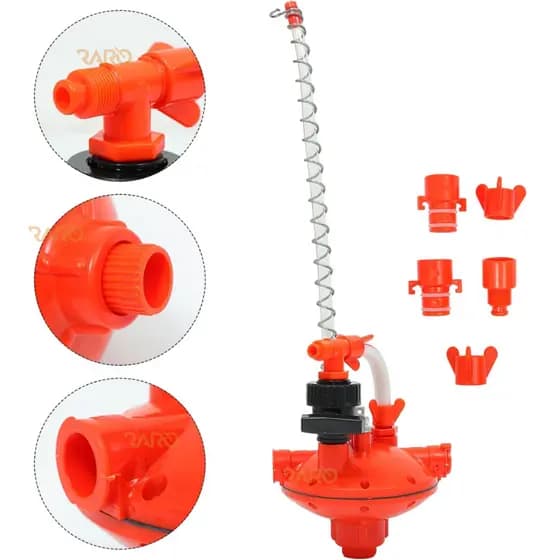 Regulador Pressão De Agua Avicultor Agricultura Aves Linha De Água Válvula Reguladora Automática