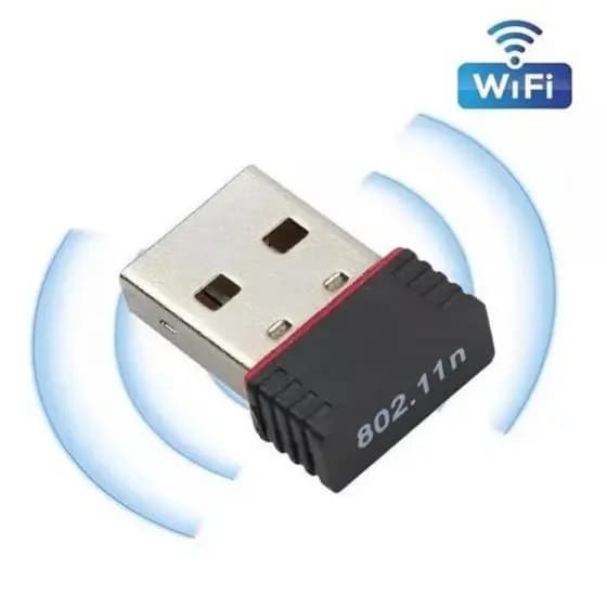 Adaptador Rede Sem Fio Receptor wifi Wireless Usb Nano para notebook pc