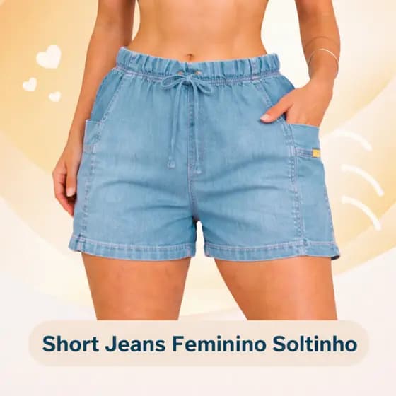 Short feminino lindo soltinho, Bermudinha com bolso soltinha, casual, para verão, básico e casual