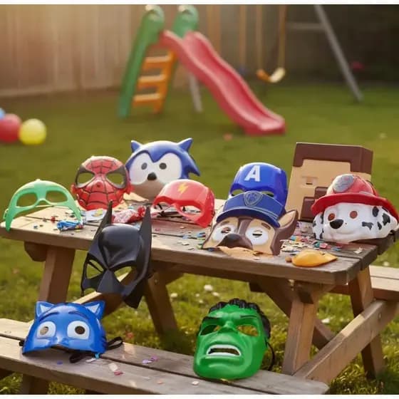 Máscaras Infantil vingadores De Plásticos Escolha Seu Personagem Homem Aranha