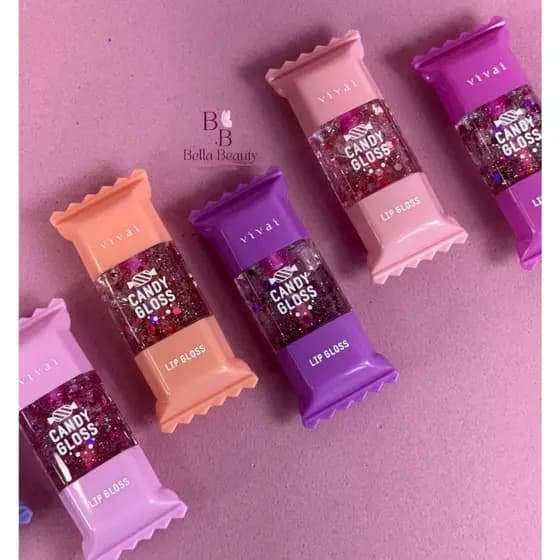 Gloss Labial Lip Gloss Candy Gloss Vivai Gloss Labial Brilho Infantil Brilho