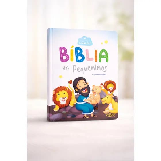 Bíblia Infantil Ilustrada Capa Dura | Bíblia dos Pequeninos Colorida Educativa Cristã para Crianças