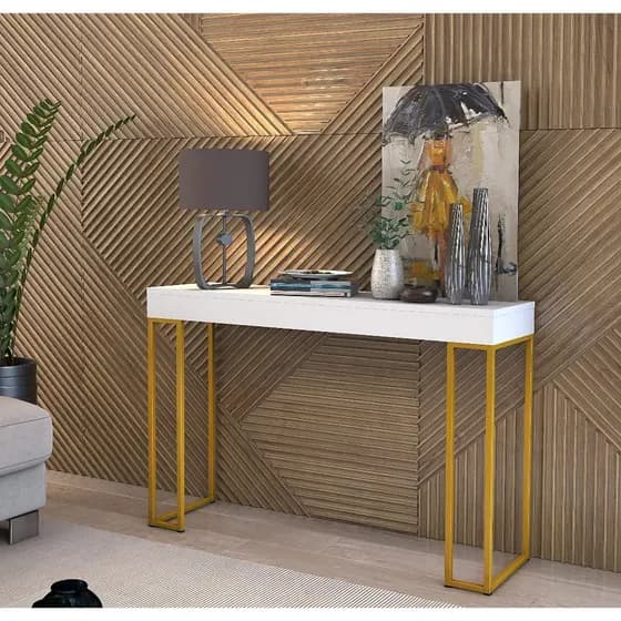 Aparador Planalto Luxo Pés Dourados – Design Moderno e Sofisticado para Sala e Hall