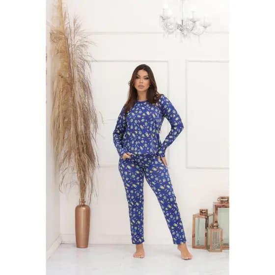 PIJAMA INVERNO PIJAMA FEMININO PIJAMA DE FRIO PIJAMA STITCH PIJAMA ESTAMPADO PIJAMA PERSONAGEM PIJAMA ADULTO