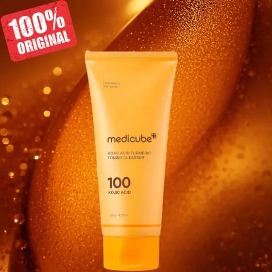 Medicube Kojic Acid Turmeric Vita Whip Cleanser (120g)