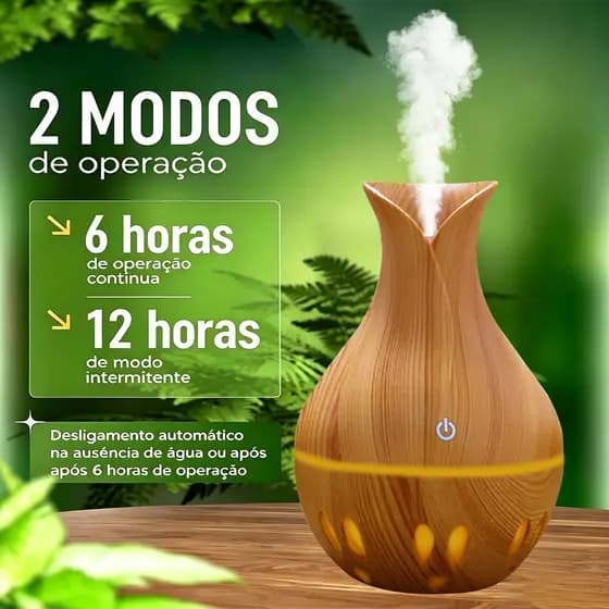 Umidificador Purificador De Ar Difusor Aromatizador De Ambiente Humificador Ultrassonico De Aromas Elétric
