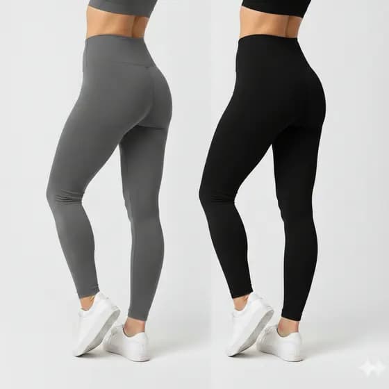 Legging Suplex Fitness Zero Transparência Calça Leg Feminina Lisa Academia Grossa