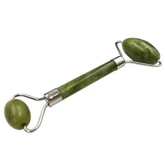 PEDRA JADE - FACIAL MASSAGE ROLLER - MASSAGEADOR FACIAL