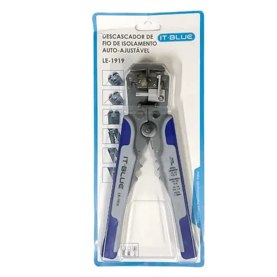 Alicate Crimpador Desencapador De Fios Cabos Automático
