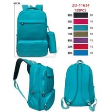 Mochila Grande Casual Escolar Feminina Masculina Nylon