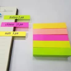 Kit Adesivo Para Anotações Colorido