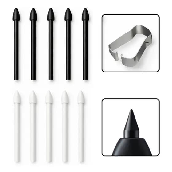 Ponta Caneta S Pen Touch para Samsung S6 S7 S8 S9 S10 S23 S24 S25 Book Tablet Celular Reposição