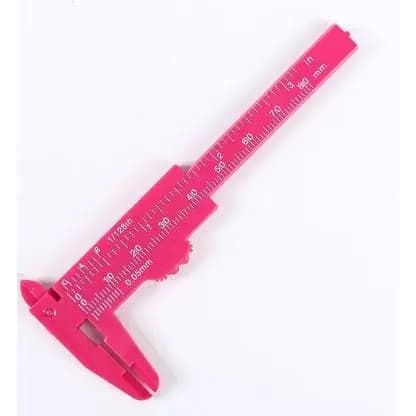 Mini Paquimetro Rosa 8 Cm