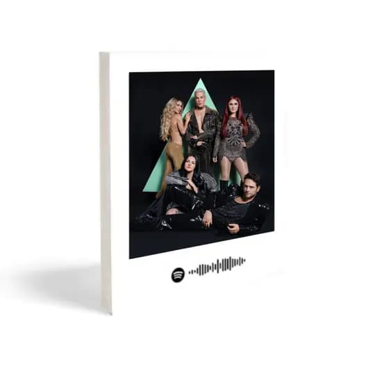 Foto de Mesa RBD - Rebelde - Spotify - Música - y soy rebelde - Polaroi