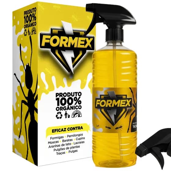 Formex 1L Solução para Controle Doméstico com Gatilho Borrifador
