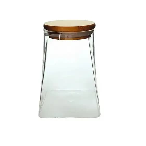 Pote de Vidro Scalene Tamanho:390 ml