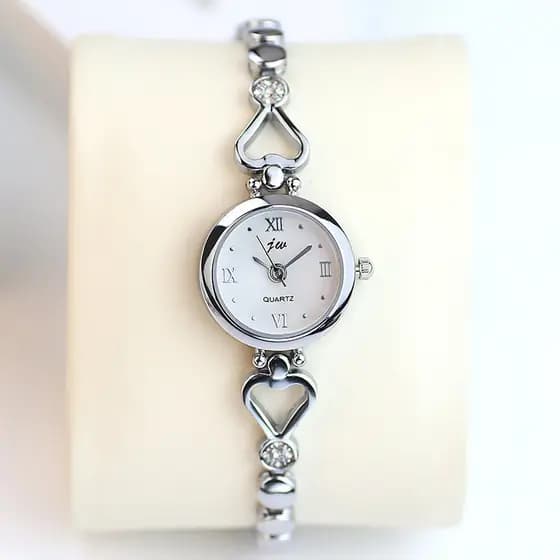 Relógio de Quartzo Feminino - Novo Modelo com Pulseira de Aço e Elegânciaegância Sem Esforço