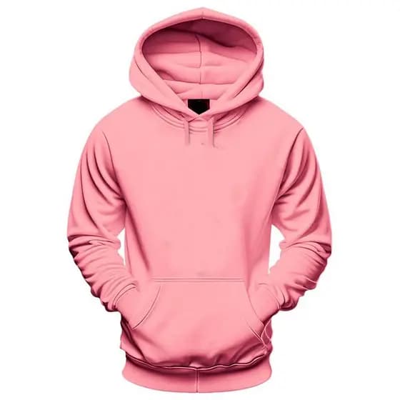 Blusa De Frio Moletom Queima De Stoque Canguru Liso Básico Com Capuz e Bolso Premium Inverno