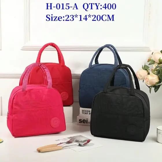 Bolsa Térmica Portátil Marmita Viagem Necessaire Lancheira Térmica H-015