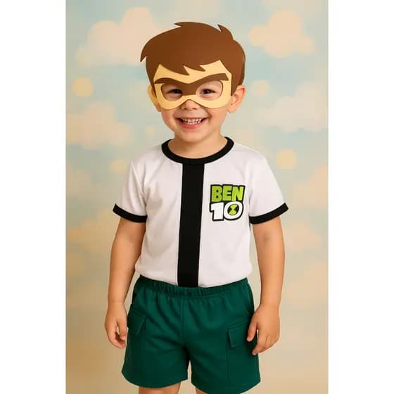 FANTASIA INFANTIL BEN 10 MENINO CARNAVAL FESTA MENINOS ANIVERÁRIOS FESTAS CARNAVAL