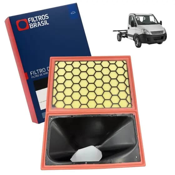 Filtro De Ar Motor Iveco Daily 30s13 2.3 16v Diesel 2018 Á 2024