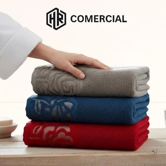Kit 2 Toalhas De Banho Banhão Luxo Absorção Monique - 75x150cm